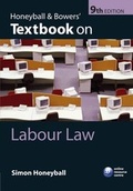 Cover: Honeyball and Bowers' Textbook on Labour Law - Oxford University Press