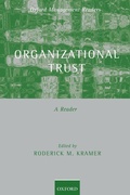 Cover: Organizational Trust - Oxford University Press