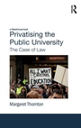 Cover: Privatising the Public University - Routledge