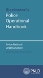 Cover: Blackstone's Police Operational Handbook - Oxford University Press