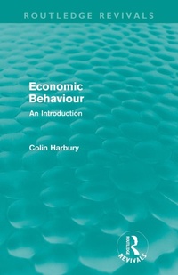 Enlarge image Cover: Economic Behaviour (Routledge Revivals) - Routledge