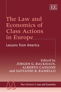 Abbildung von: The Law and Economics of Class Actions in Europe - Edward Elgar Publishing