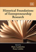 Cover: Historical Foundations of Entrepreneurship Research - Edward Elgar Publishing