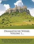 Cover: Dramatische Werke, Volume 1... - Nabu Press