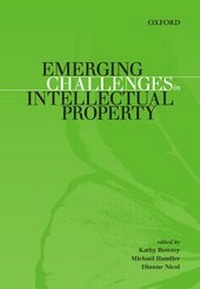 Enlarge image Cover: Emerging Challenges in Intellectual Property - OUP Australia and New Zealand