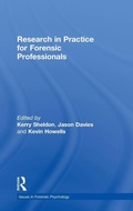 Cover: Research in Practice for Forensic Professionals - Routledge