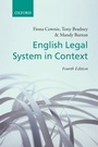 Cover: English Legal System in Context - Oxford University Press
