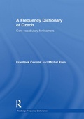 Cover: A Frequency Dictionary of Czech - Routledge