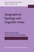 Cover: Geographical Typology and Linguistic Areas - John Benjamins Publishing Co