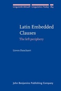 Enlarge image Cover: Latin Embedded Clauses - John Benjamins Publishing Co