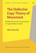 Cover: The Defective Copy Theory of Movement - John Benjamins Publishing Co