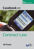 Cover: Casebook on Contract Law - Oxford University Press