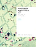 Cover: Principles of Administrative Law, Second Edition - OUP Australia and New Zealand