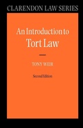 Cover: An Introduction to Tort Law - Oxford University Press