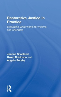 Enlarge image Cover: Restorative Justice in Practice - Willan Publishing