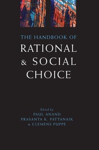 Enlarge image Cover: The Handbook of Rational and Social Choice - Oxford University Press