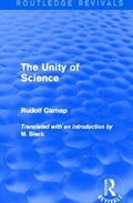 Cover: The Unity of Science - Routledge