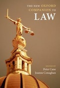 Cover: The New Oxford Companion to Law - Oxford University Press