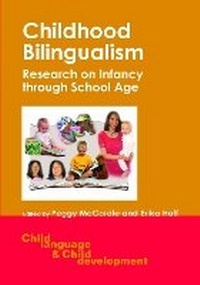 Enlarge image Cover: Childhood Bilingualism - Multilingual Matters