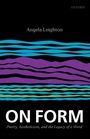 Cover: On Form - Oxford University Press