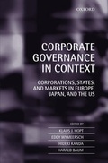 Cover: Corporate Governance in Context - Oxford University Press