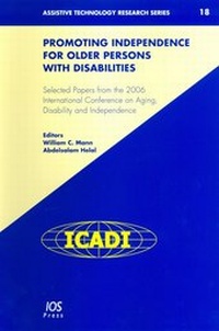 Enlarge image Cover: Promoting Independence for Older Persons with Disabilities - IOS Press,US