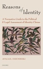 Cover: Reasons of Identity - Oxford University Press