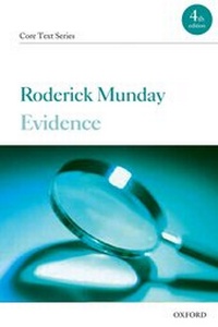 Enlarge image Cover: Evidence - Oxford University Press