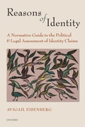 Cover: Reasons of Identity - Oxford University Press