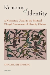 Enlarge image Cover: Reasons of Identity - Oxford University Press