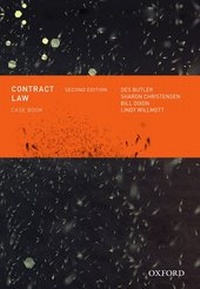 Abbildung von: Contract Law Casebook, Second Edition - OUP Australia and New Zealand