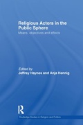Cover: Religious Actors in the Public Sphere - Routledge