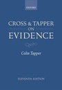 Cover: Cross and Tapper on Evidence - Oxford University Press