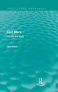 Cover: Karl Marx (Routledge Revivals) - Routledge