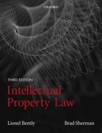Enlarge image Cover: Intellectual Property Law - Oxford University Press