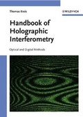 Cover: Handbook of Holographic Interferometry - Wiley-VCH