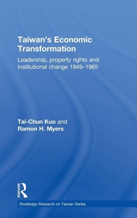 Enlarge image Cover: Taiwan's Economic Transformation - Routledge