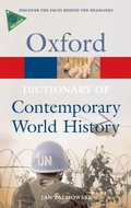 Cover: A Dictionary of Contemporary World History - Oxford University Press