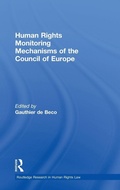Cover: Human Rights Monitoring Mechanisms of the Council of Europe - Routledge