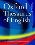 Cover: Oxford Thesaurus of English - Oxford University Press