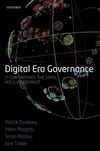 Enlarge image Cover: Digital Era Governance - Oxford University Press