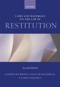 Abbildung von: Cases and Materials on the Law of Restitution - Oxford University Press