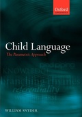 Cover: Child Language - Oxford University Press