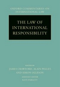 Enlarge image Cover: The Law of International Responsibility - Oxford University Press