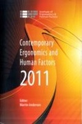 Cover: Contemporary Ergonomics and Human Factors 2011 - CRC Press