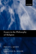 Cover: Essays in the Philosophy of Religion - Oxford University Press