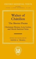 Cover: Walter of Chatillon - Oxford University Press