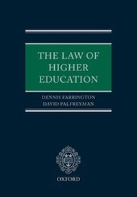 Abbildung von: The Law of Higher Education - Oxford University Press