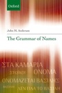 Cover: The Grammar of Names - Oxford University Press
