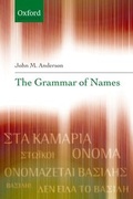 Cover: The Grammar of Names - Oxford University Press